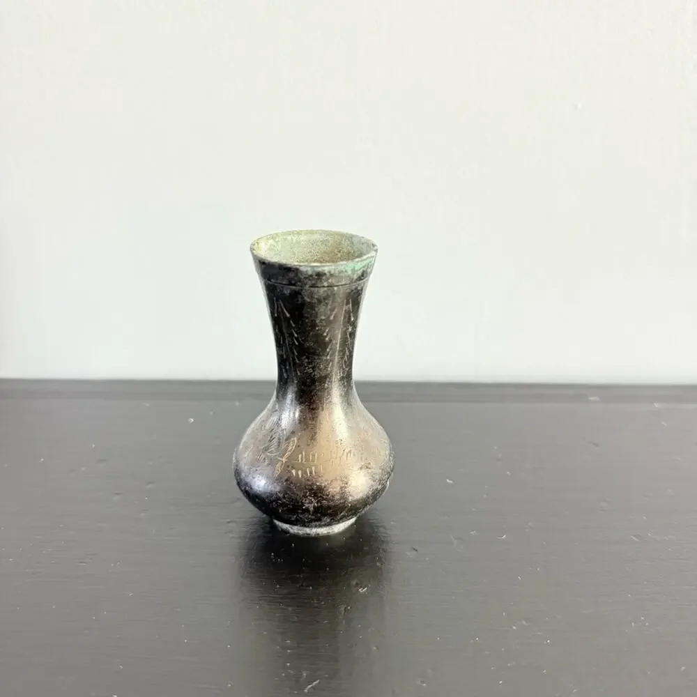 Vintage solid brass